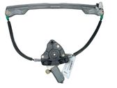 Front door window regulator with motor