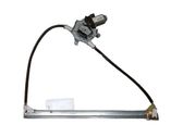 Front door window regulator with motor