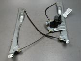Front door window regulator with motor