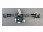 Rear door window regulator with motor
