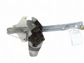 Rear door window regulator with motor