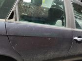 Rear door window regulator with motor
