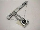 Rear door manual window regulator