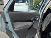 Rear door window regulator with motor