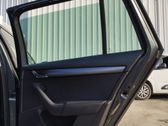 Rear door window glass