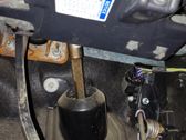 Steering wheel axle set