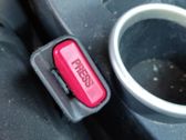 Front seatbelt buckle