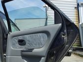Rear door window regulator with motor