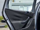 Rear door window regulator with motor