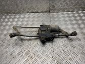 Front wiper linkage and motor