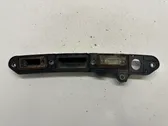 Trunk door license plate light bar