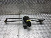 Front wiper linkage and motor