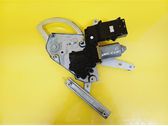 Rear door window regulator with motor