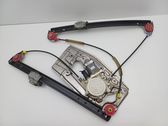 Front door window regulator with motor