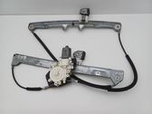 Front door window regulator with motor