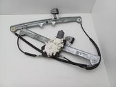 Front door window regulator with motor