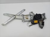 Front door window regulator with motor