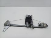 Rear door window regulator with motor