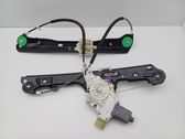 Front door window regulator with motor