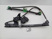 Front door window regulator with motor
