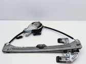 Front door window regulator with motor