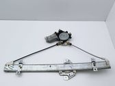 Front door window regulator with motor