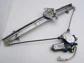 Front door window regulator with motor