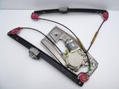 Front door window regulator with motor