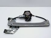 Rear door window regulator with motor