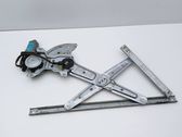 Rear door window regulator with motor