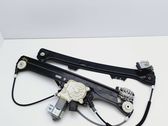 Front door window regulator with motor