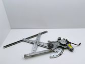 Rear door window regulator with motor