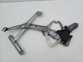 Front door window regulator with motor