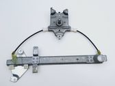 Rear door window regulator with motor