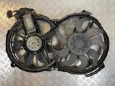 Radiator cooling fan shroud