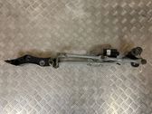 Front wiper linkage and motor