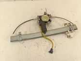 Rear window lifting mechanism without motor