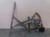 Rear window lifting mechanism without motor