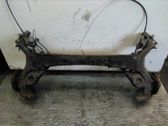 Rear axle beam with reductor