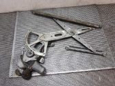 Rear door window regulator with motor
