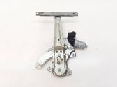 Rear window lifting mechanism without motor