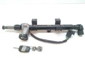 Steering wheel axle