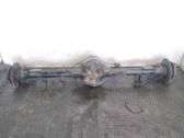 Rear axle beam with reductor