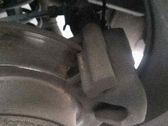 Bremssattel hinten