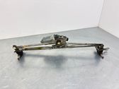 Front wiper linkage and motor