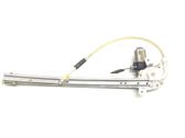 Rear window lifting mechanism without motor