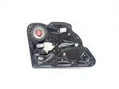 Rear window lifting mechanism without motor