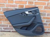 Rear door card panel trim
