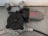 Rear door window regulator with motor