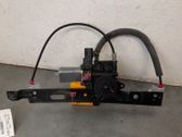 Rear door window regulator with motor
